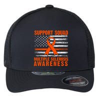 Ms Support Squad Multiple Sclerosis Awareness Flexfit Unipanel Trucker Cap