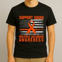 Ms Support Squad Multiple Sclerosis Awareness T-Shirt