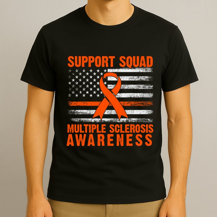 Ms Support Squad Multiple Sclerosis Awareness T-Shirt