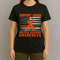 Ms Support Squad Multiple Sclerosis Awareness T-Shirt