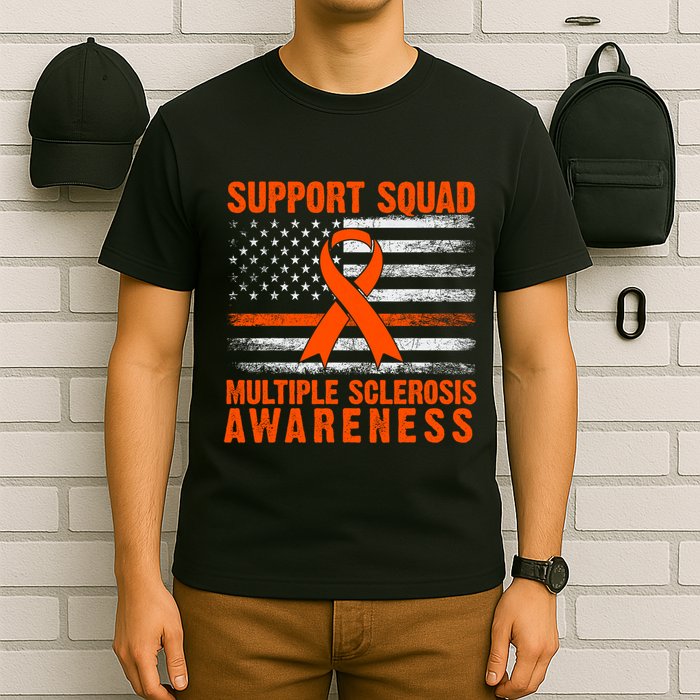 Ms Support Squad Multiple Sclerosis Awareness T-Shirt