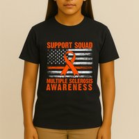 Ms Support Squad Multiple Sclerosis Awareness T-Shirt
