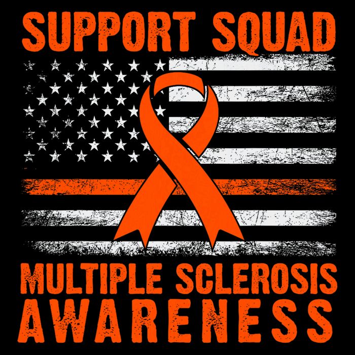 Ms Support Squad Multiple Sclerosis Awareness T-Shirt
