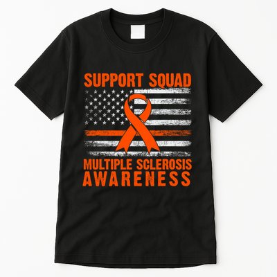 Ms Support Squad Multiple Sclerosis Awareness Tall T-Shirt