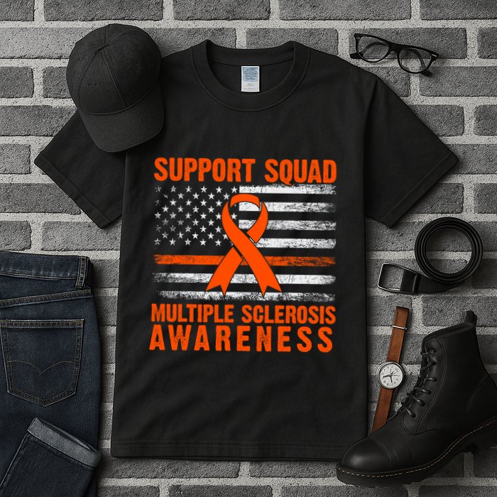 Ms Support Squad Multiple Sclerosis Awareness Tall T-Shirt