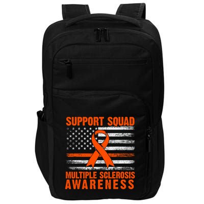 Ms Support Squad Multiple Sclerosis Awareness Impact Tech Backpack