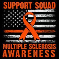 Ms Support Squad Multiple Sclerosis Awareness Impact Tech Backpack