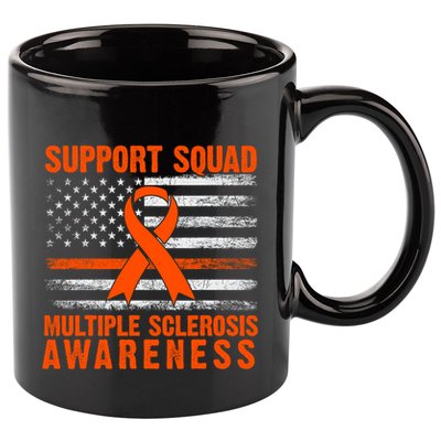 Ms Support Squad Multiple Sclerosis Awareness 11oz C Handle Ceramic Mug