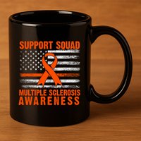 Ms Support Squad Multiple Sclerosis Awareness 11oz C Handle Ceramic Mug