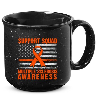 Ms Support Squad Multiple Sclerosis Awareness 15oz Campfire Ceramic Mug