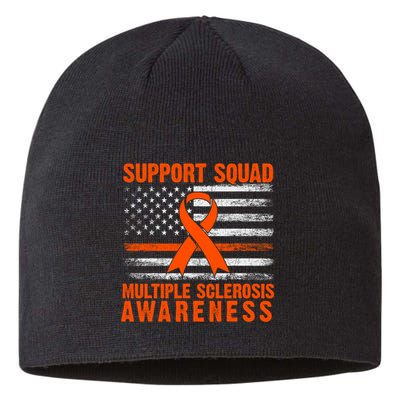 Ms Support Squad Multiple Sclerosis Awareness Sustainable Beanie