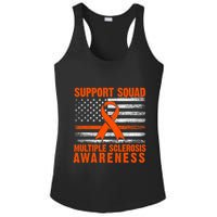 Ms Support Squad Multiple Sclerosis Awareness Ladies PosiCharge Competitor Racerback Tank