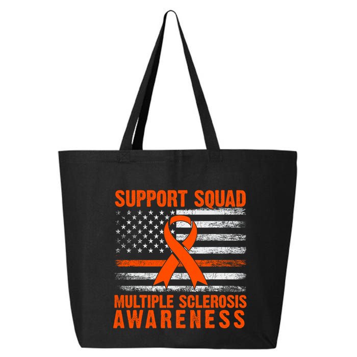 Ms Support Squad Multiple Sclerosis Awareness 25L Jumbo Tote