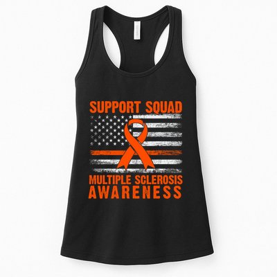 Ms Support Squad Multiple Sclerosis Awareness Womens Tank Top