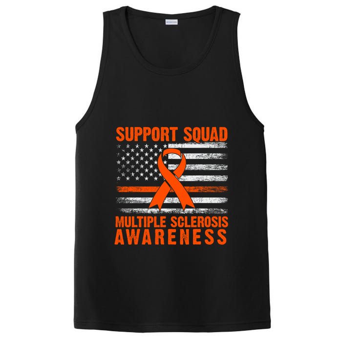 Ms Support Squad Multiple Sclerosis Awareness PosiCharge Competitor Tank
