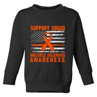 Ms Support Squad Multiple Sclerosis Awareness Toddler Sweatshirt