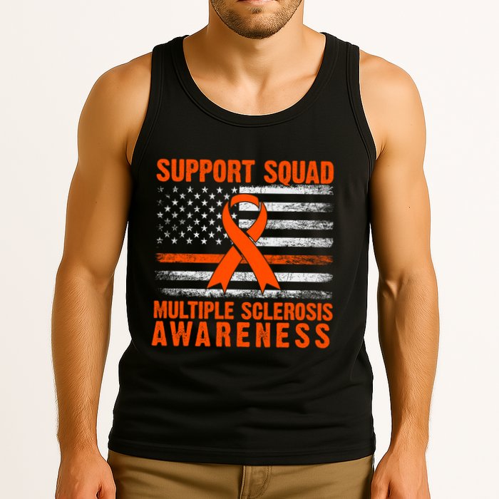 Ms Support Squad Multiple Sclerosis Awareness Tank Top