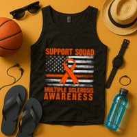 Ms Support Squad Multiple Sclerosis Awareness Tank Top