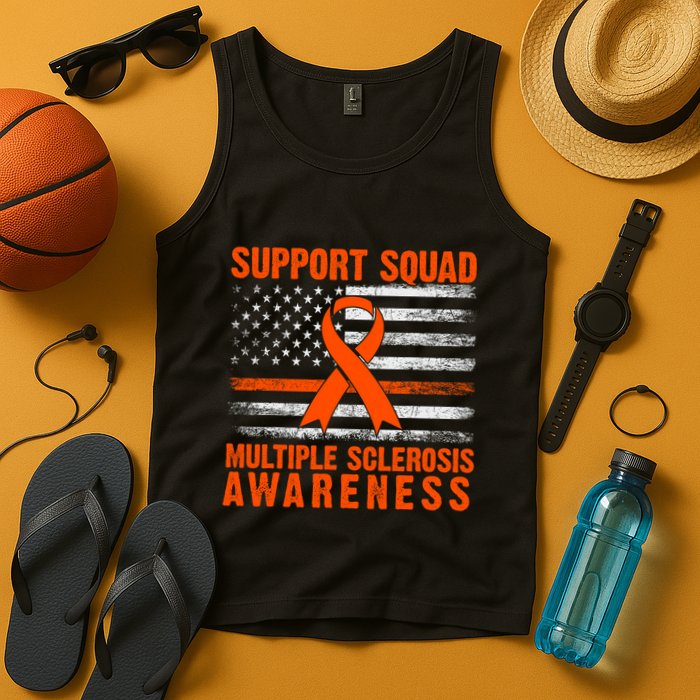 Ms Support Squad Multiple Sclerosis Awareness Tank Top