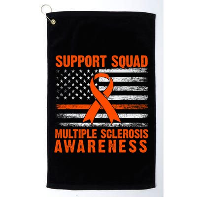 Ms Support Squad Multiple Sclerosis Awareness Golf Towel