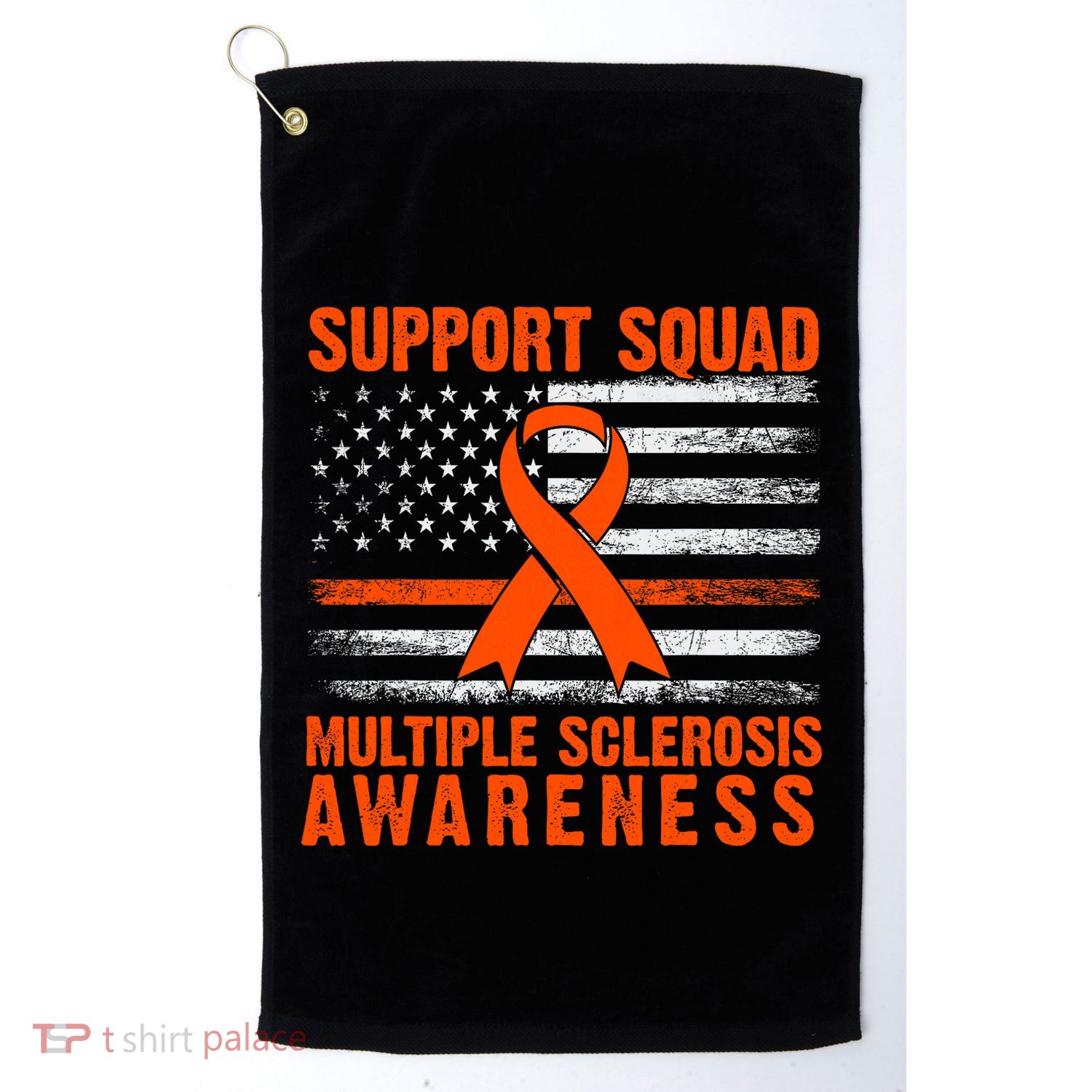 Ms Support Squad Multiple Sclerosis Awareness Golf Towel