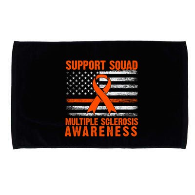 Ms Support Squad Multiple Sclerosis Awareness Microfiber Hand Towel