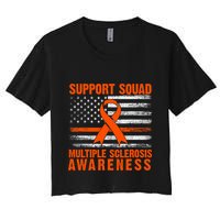 Ms Support Squad Multiple Sclerosis Awareness Crop Top