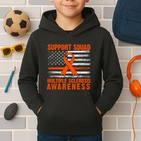 Ms Support Squad Multiple Sclerosis Awareness Kids Hoodie