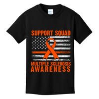 Ms Support Squad Multiple Sclerosis Awareness Kids T-Shirt