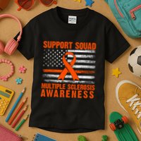 Ms Support Squad Multiple Sclerosis Awareness Kids T-Shirt