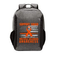 Ms Support Squad Multiple Sclerosis Awareness Vector Backpack