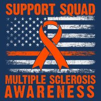 Ms Support Squad Multiple Sclerosis Awareness Infant Baby Jersey Bodysuit