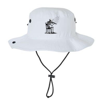 Musician Skeleton Skeleton Player Violin Halloween Music Legacy Cool Fit Booney Bucket Hat