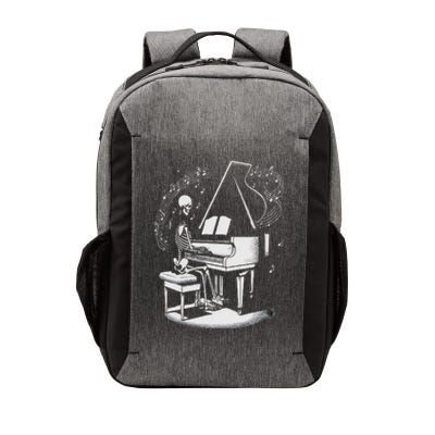 Musician Skeleton Skeleton Player Piano Halloween Music Vector Backpack