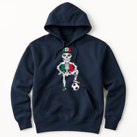 Mexico Soccer Skeleton Fan Team Hoodie