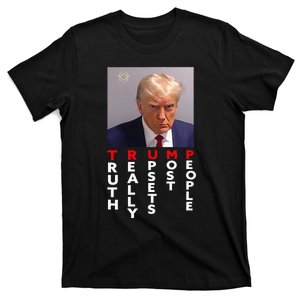 Mug Shot Trump Never Surrender Pro Trump T-Shirt