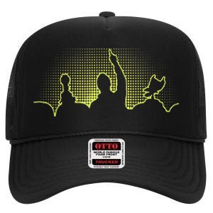 Mystery Science Theater 3000 High Crown Mesh Back Trucker Hat