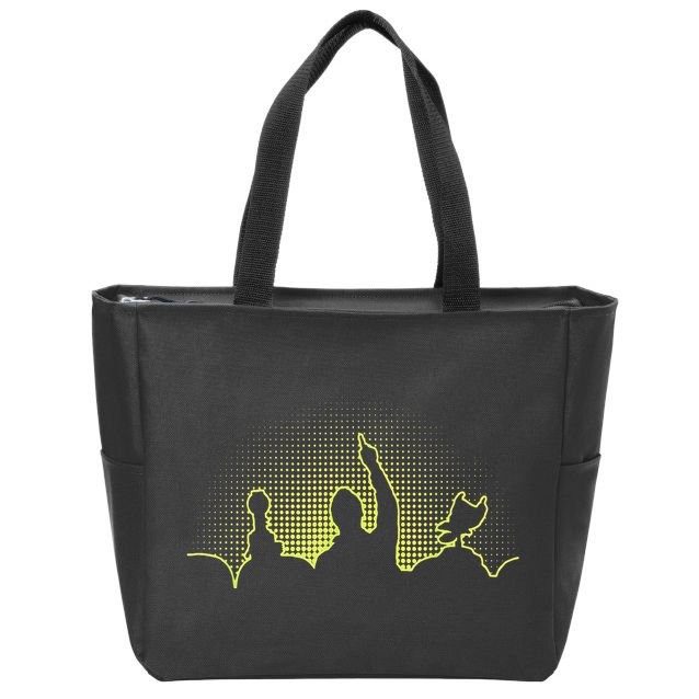 Mystery Science Theater 3000 Zip Tote Bag