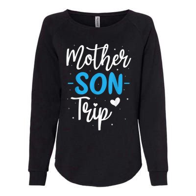 Mother Son Trip Summer Family Vacation Trip Cruise Beach Womens California Wash Sweatshirt