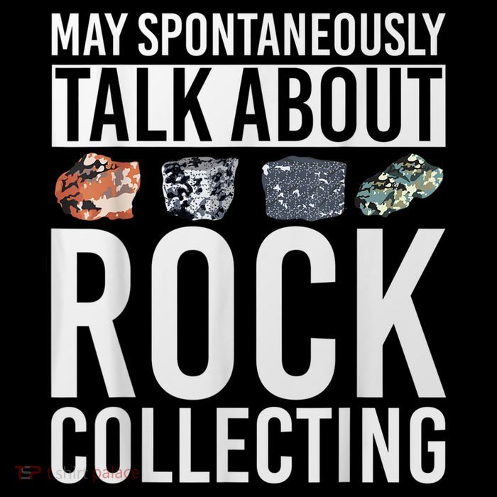 May Spontaneously Talk About Rock Collecting Geology Full-Length Apron With Pockets