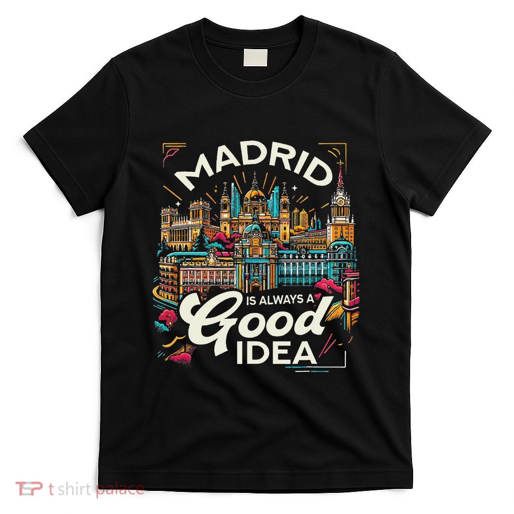 Madrid Spain Travel Vacation Europe I Love Madrid T-Shirt