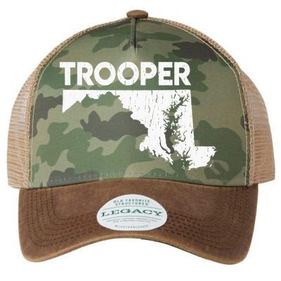 Maryland State Trooper State Police Legacy Tie Dye Trucker Hat