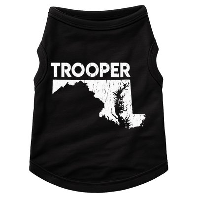 Maryland State Trooper State Police Doggie Tank