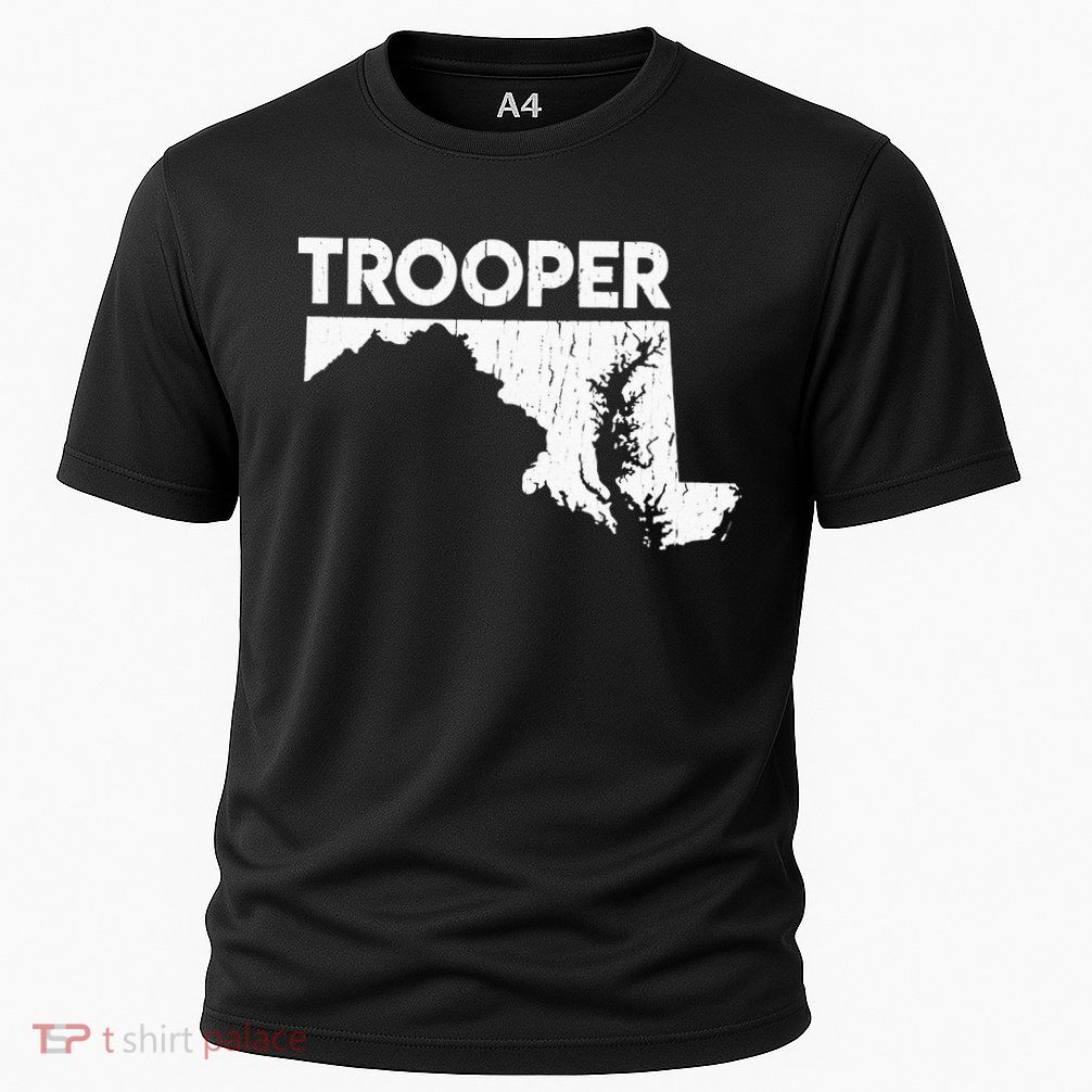 Maryland State Trooper State Police Performance Shirt