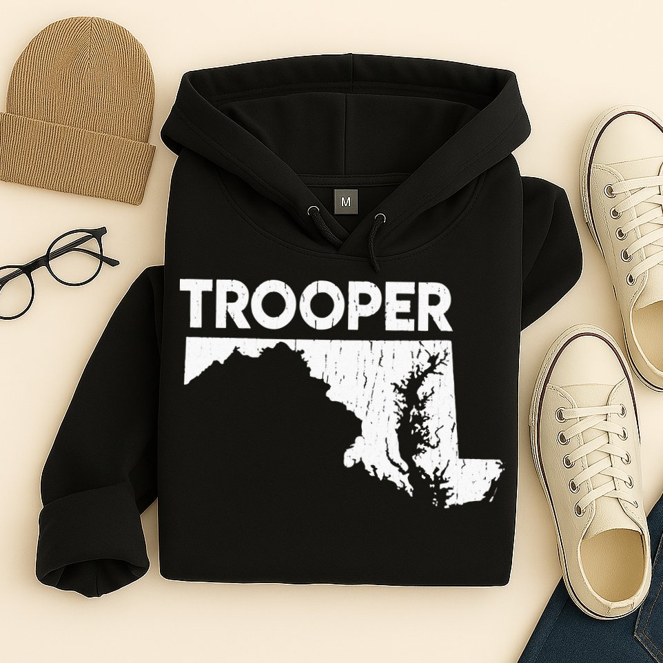 Maryland State Trooper State Police Hoodie