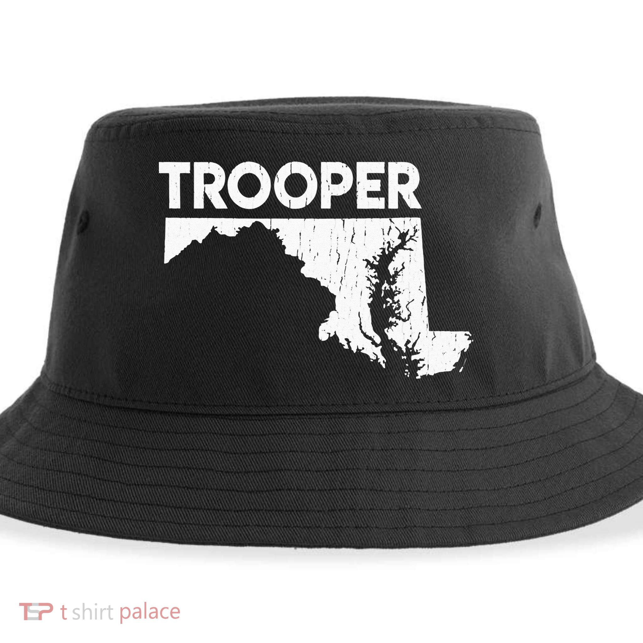 Maryland State Trooper State Police Sustainable Bucket Hat