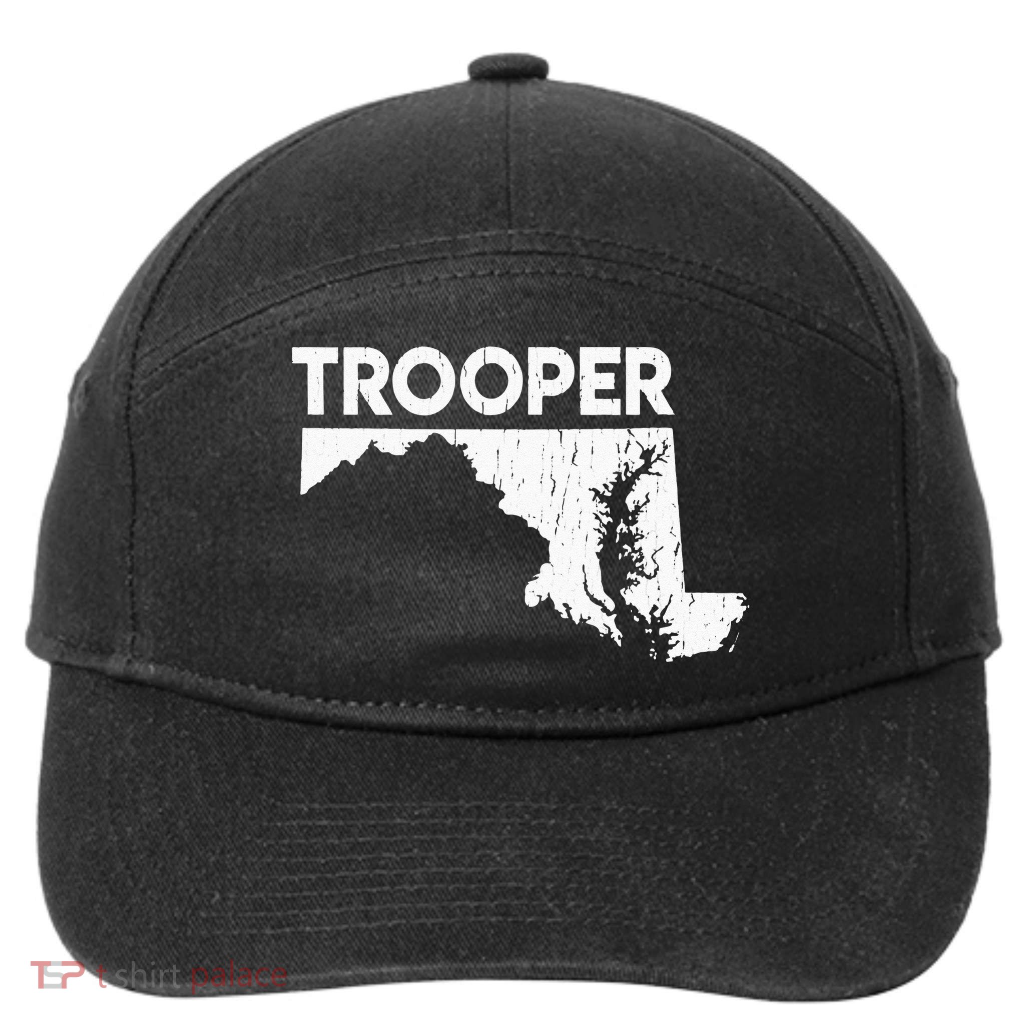 Maryland State Trooper State Police 7-Panel Snapback Hat