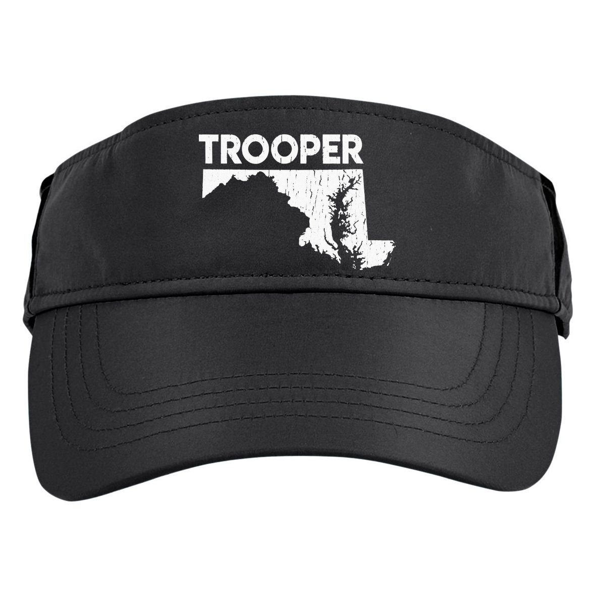 Maryland State Trooper State Police Adult Drive Performance Visor