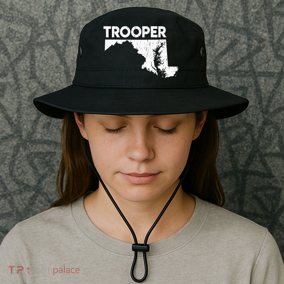 Maryland State Trooper State Police Bucket Hat