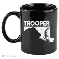 Maryland State Trooper State Police 11oz C Handle Ceramic Mug